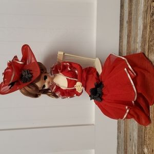 Vintage big eye doll